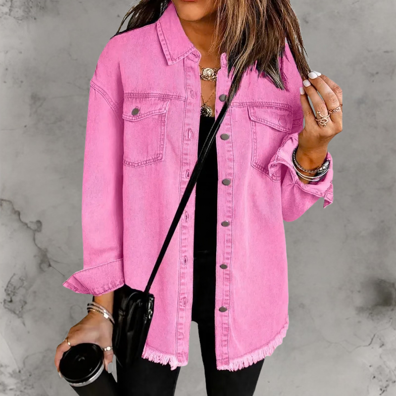 Chaqueta de Denim Kelly con Botones