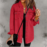Chaqueta de Denim Kelly con Botones