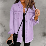 Chaqueta de Denim Kelly con Botones