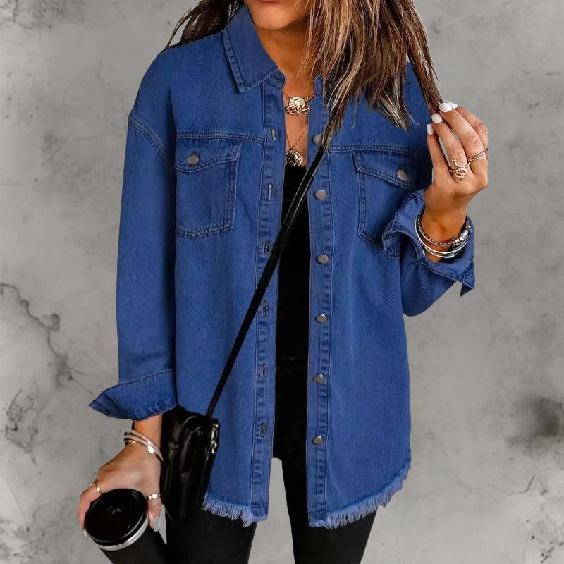 Chaqueta de Denim Kelly con Botones