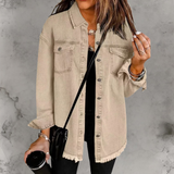 Chaqueta de Denim Kelly con Botones