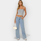 Romana - Pantalones Vaqueros de Cintura Baja