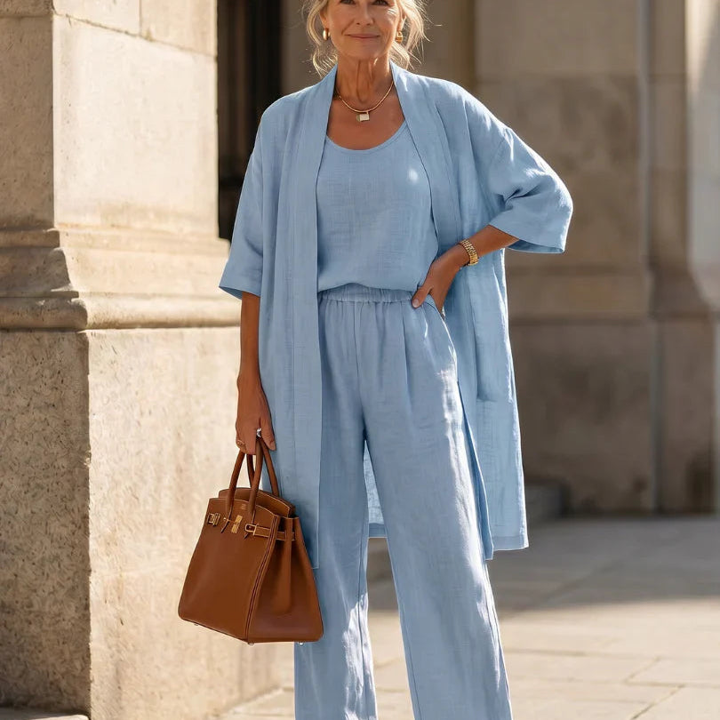 Linnea | Conjunto Liviano con Chaleco