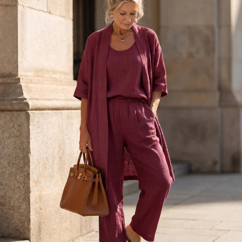 Linnea | Conjunto Liviano con Chaleco
