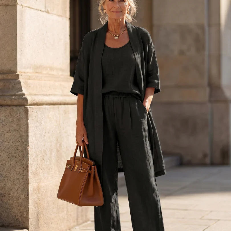 Linnea | Conjunto Liviano con Chaleco