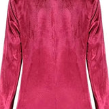 Marie | Blazer de terciopelo suave