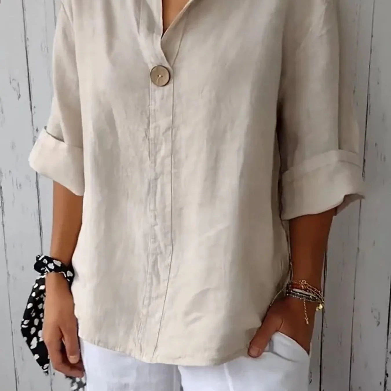 Samy | Camisa de mezcla de lino