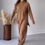 Fayla Softwear | Conjunto de Dos Piezas Casual de Invierno para Mujeres