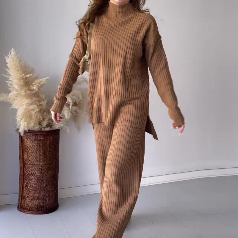 Fayla Softwear | Conjunto de Dos Piezas Casual de Invierno para Mujeres