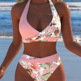 Sisi | Bikini con Detalle Frontal Retorcido y Cintura Alta
