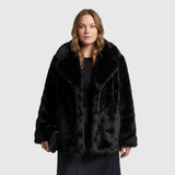 Annemiek | Chaqueta Corto Femenina con Cuello Amplio
