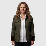 Annette™ | Blazer de Lujo Elegante con Acabados de Terciopelo