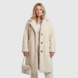 Elora™ | Abrigo Largo de Teddy para Mujeres