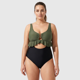Lieke | Traje de baño con control abdominal y diseño estilizado