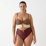 Sterre | Traje de baño de una pieza con detalles recortados