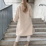 Elora™ | Abrigo Largo de Teddy para Mujeres