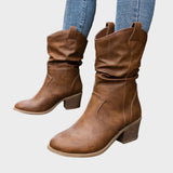 Theodosia - Botas de Cuero Elegantes