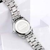 Nika® - Reloj de Plata con Esfera Rosa