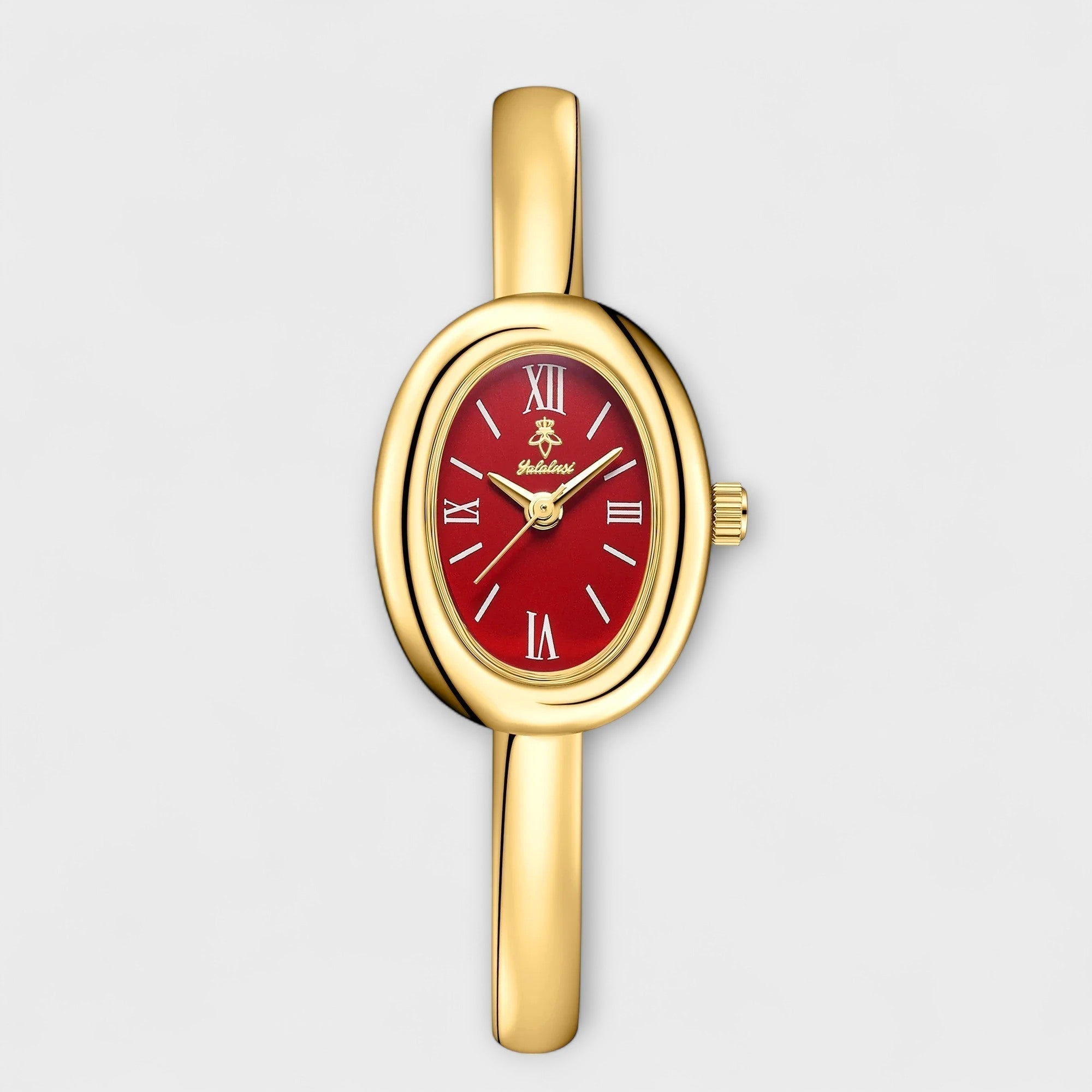 Nina® - Pulsera Reloj Dorada