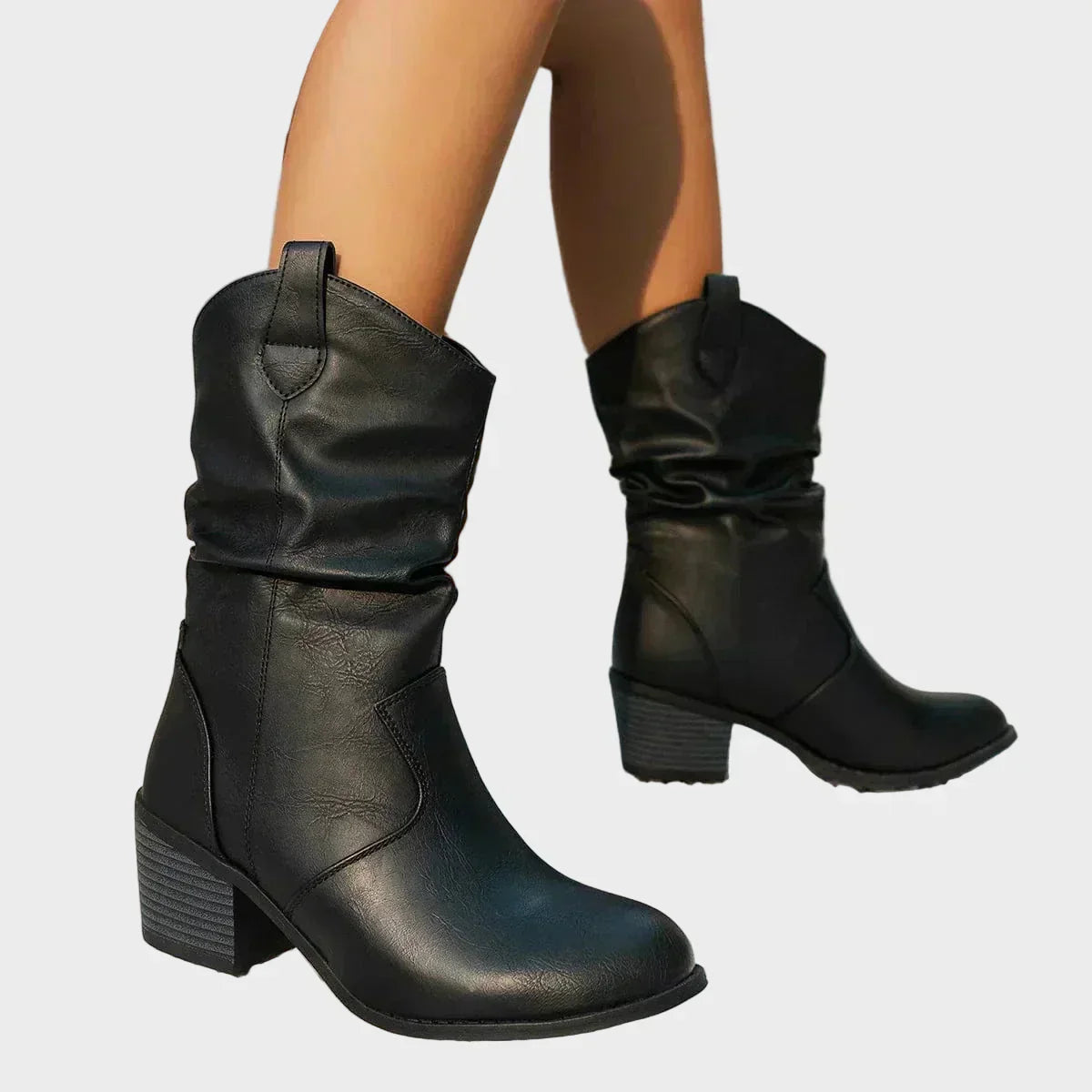 Theodosia - Botas de Cuero Elegantes