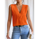 Samantha | Luxe Viscose Sleeveless Top