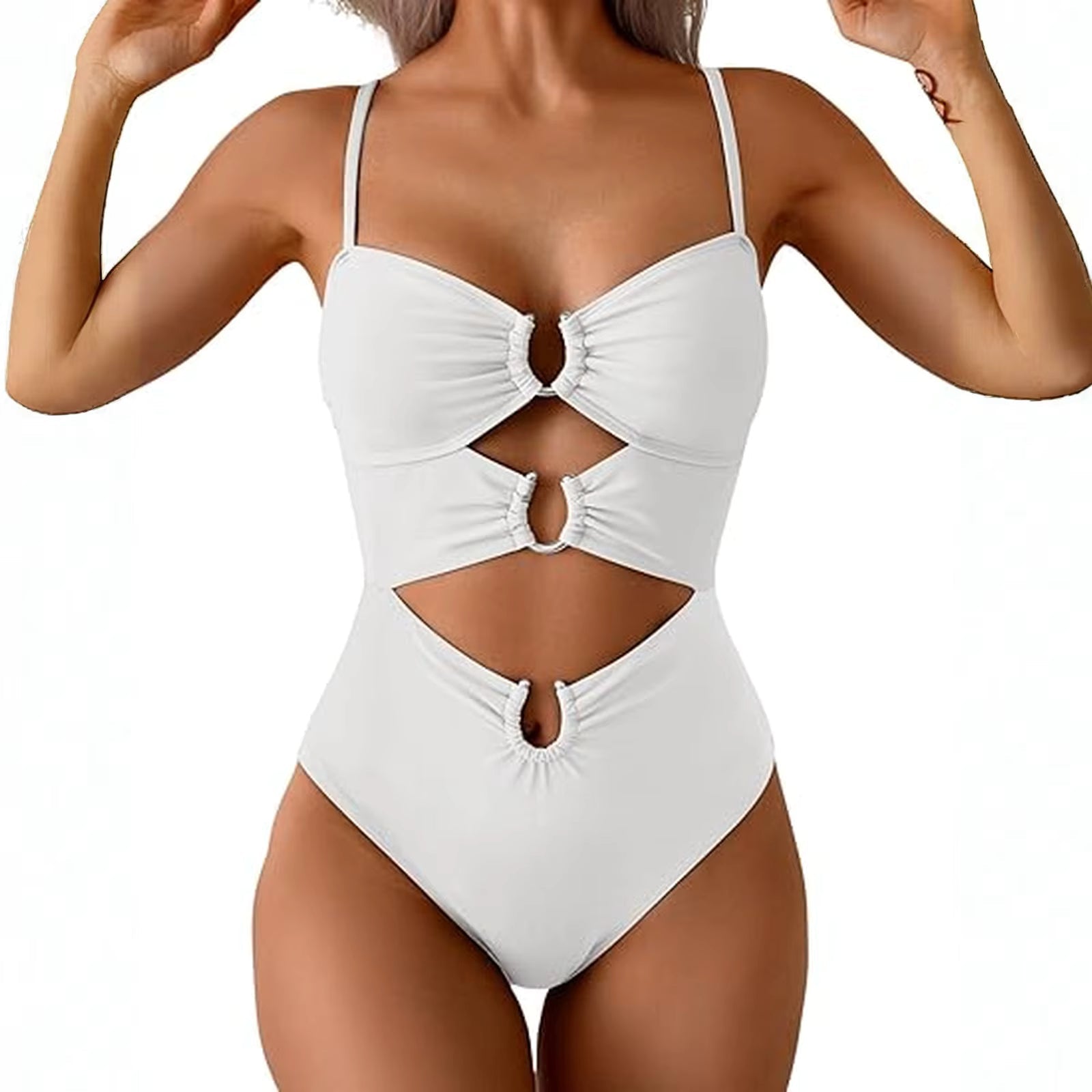 Sterre | Traje de baño de una pieza con detalles recortados