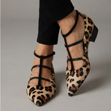 Sonja - Elegantes zapatos con diseño de leopardo