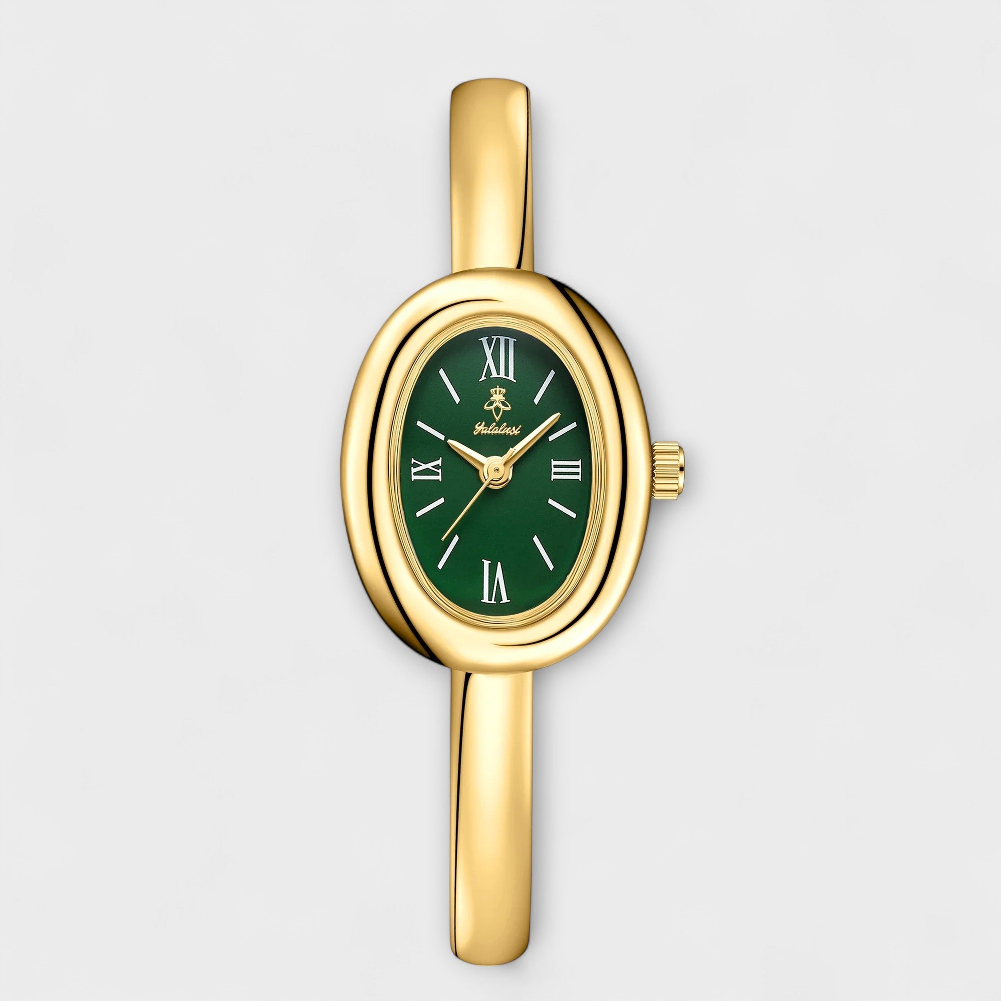 Nina® - Pulsera Reloj Dorada