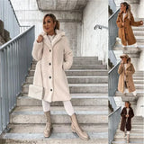 Elora™ | Abrigo Largo de Teddy para Mujeres