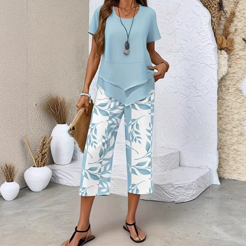 Rosalie | Conjunto de Verano Liviano de Dos Piezas