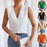 Samantha | Luxe Viscose Sleeveless Top