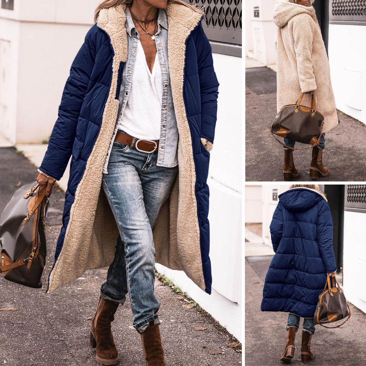 Versa Luxe | Chaqueta Reversible para Cualquier Temporada