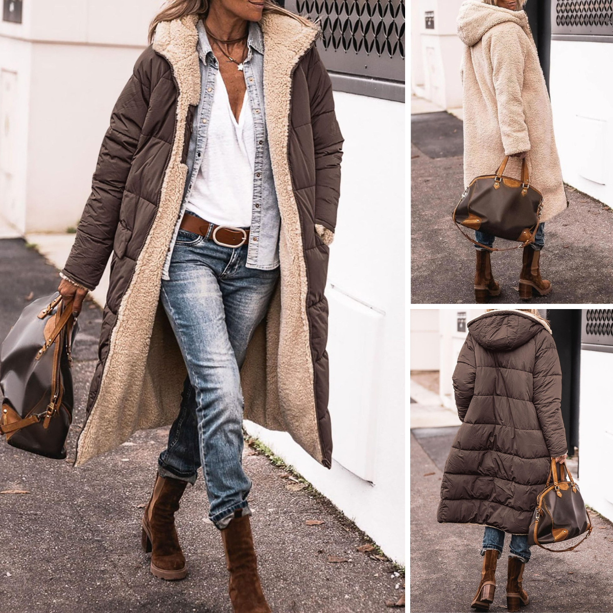 Versa Luxe | Chaqueta Reversible para Cualquier Temporada