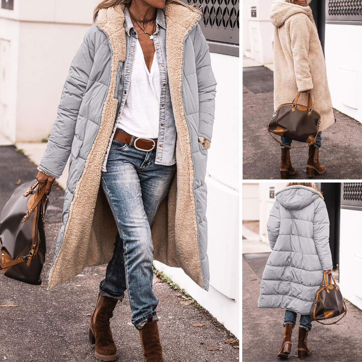 Versa Luxe | Chaqueta Reversible para Cualquier Temporada