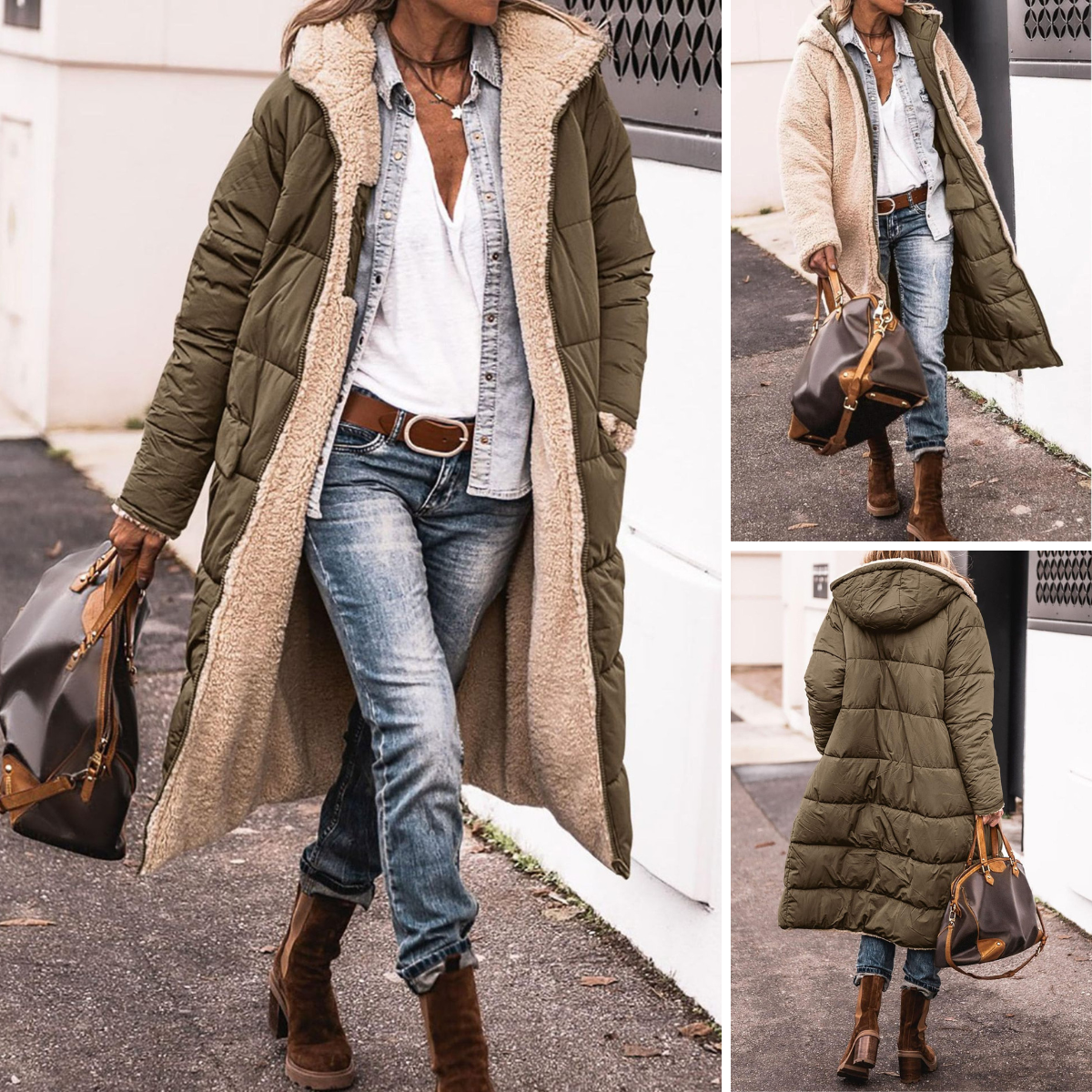 Versa Luxe | Chaqueta Reversible para Cualquier Temporada