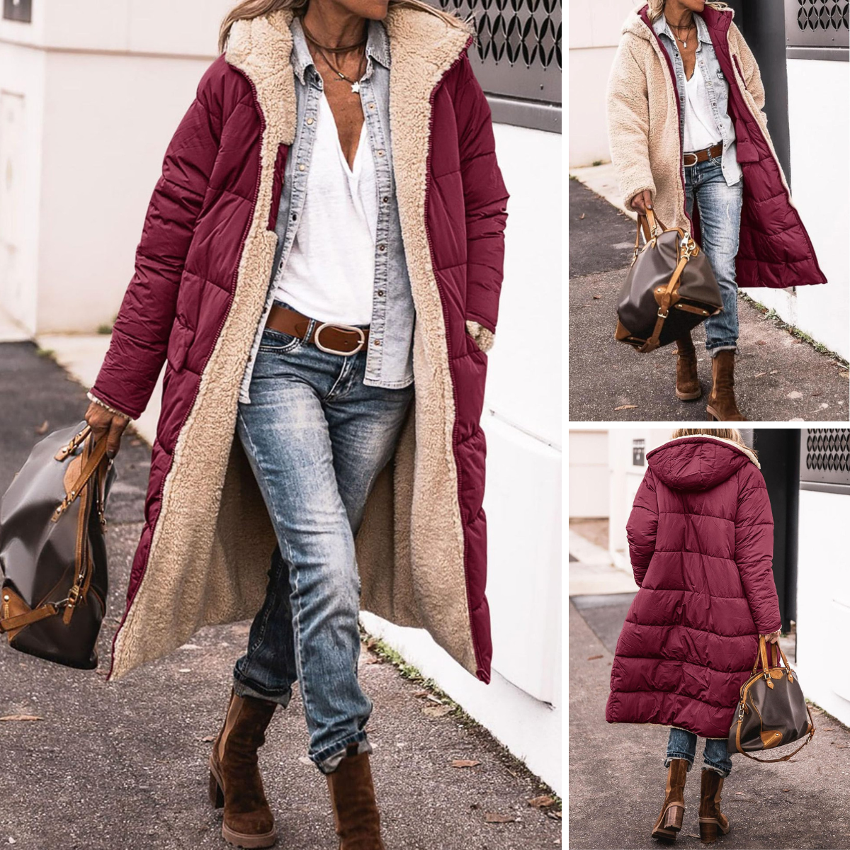 Versa Luxe | Chaqueta Reversible para Cualquier Temporada