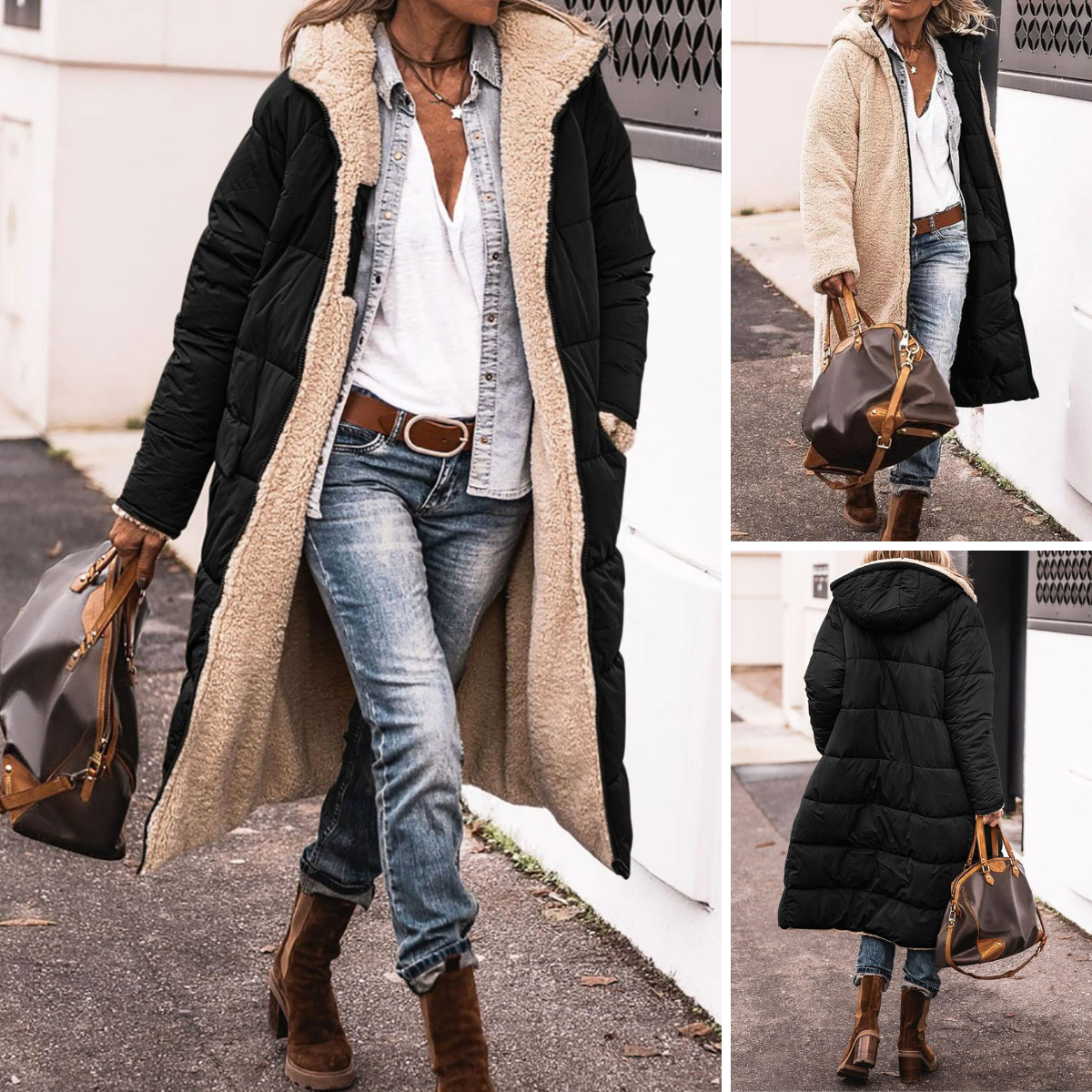Versa Luxe | Chaqueta Reversible para Cualquier Temporada