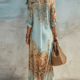 Gloria | Vestido Camisero Estampado