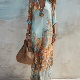 Gloria | Vestido Camisero Estampado