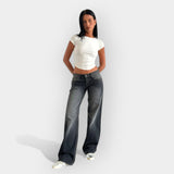 Romana - Pantalones Vaqueros de Cintura Baja
