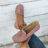 Nadine - Mocasines Clásicos con Adorno de Borlas