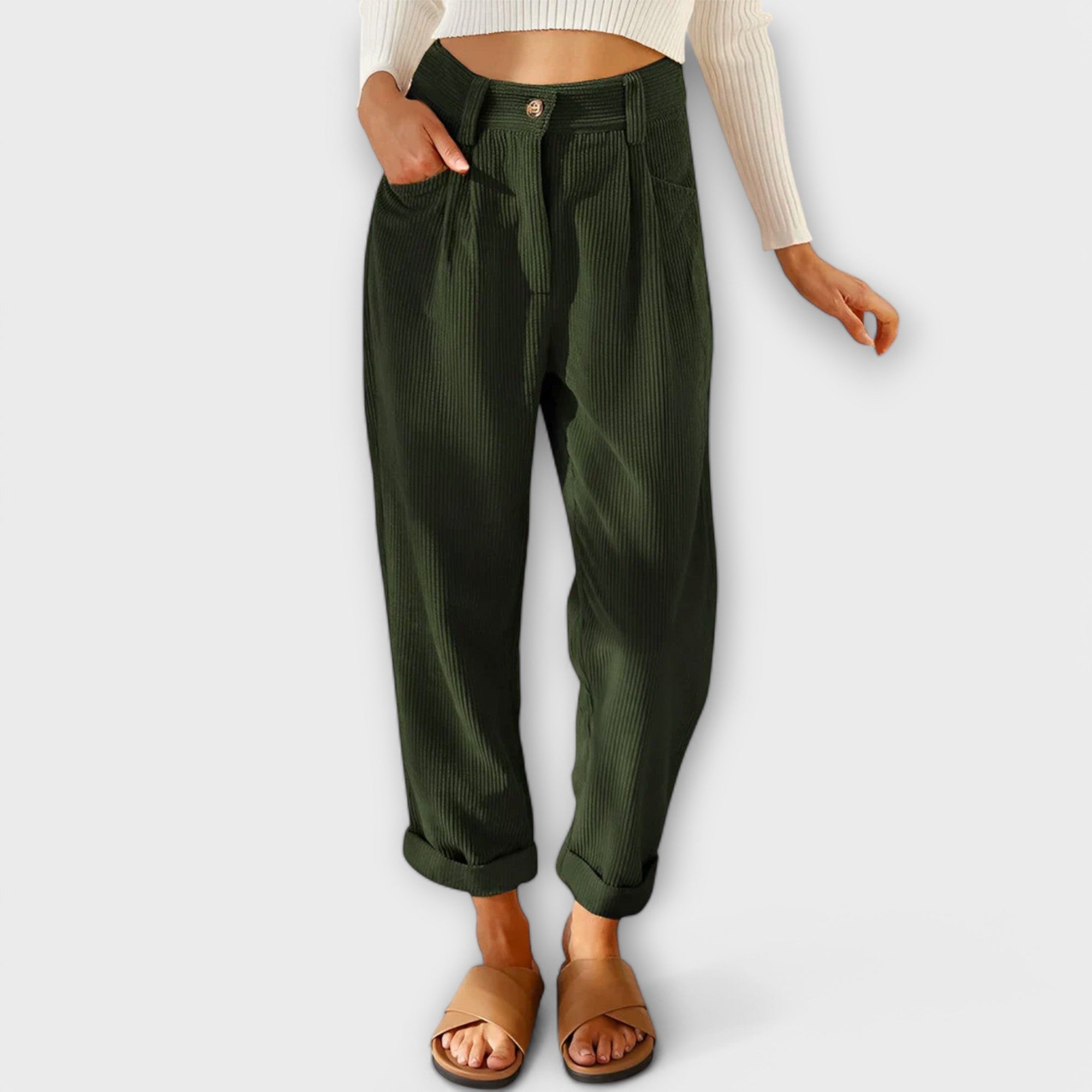 Jana - Pantalones de Velvet