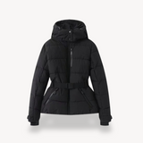 Dalia | Abrigo de Invierno Acolchado con Cinturón