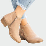Ruzica - Botas ortopédicas de cuero premium