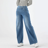 Verica - Pantalones Cómodos de Tela Elástica