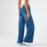 Verica - Pantalones Cómodos de Tela Elástica