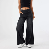 Verica - Pantalones Cómodos de Tela Elástica