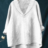 Samantha | Elegante Camisa de Verano en Lino