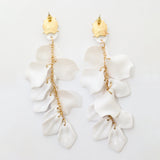 Aretes de Pétalos de Orquídea
