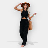 Elda - Elegantes Pantalones Anchos